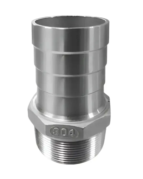Niple espiga inox C-304/316 NPT